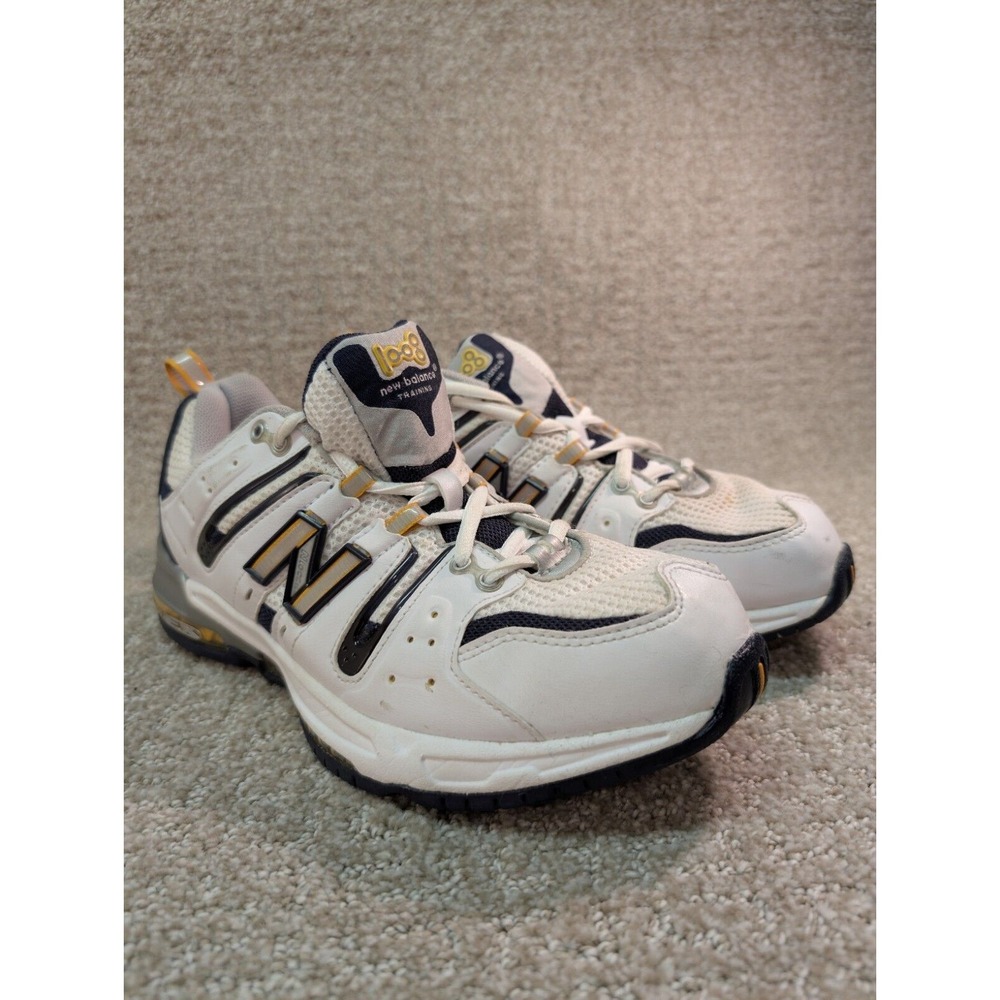 New Balance Shoes Mens 6.5 D Cross Trainers MX1008W White Leather Upper